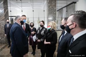 Minister spraw zagranicznych Zbigniew Rau spotkał się z ministrem spraw zagranicznych i handlu Węgier Péterem Szijjártó