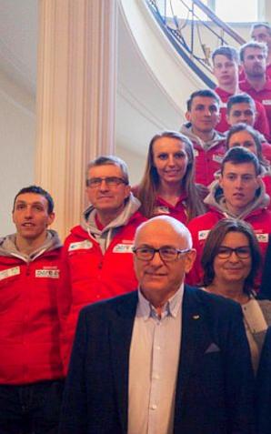 Uroczystość ślubowania i pożegnania Akademickiej Reprezentacji Polski na 28. Zimową Uniwersjadę Ałmaty 2017 w Kazachstanie